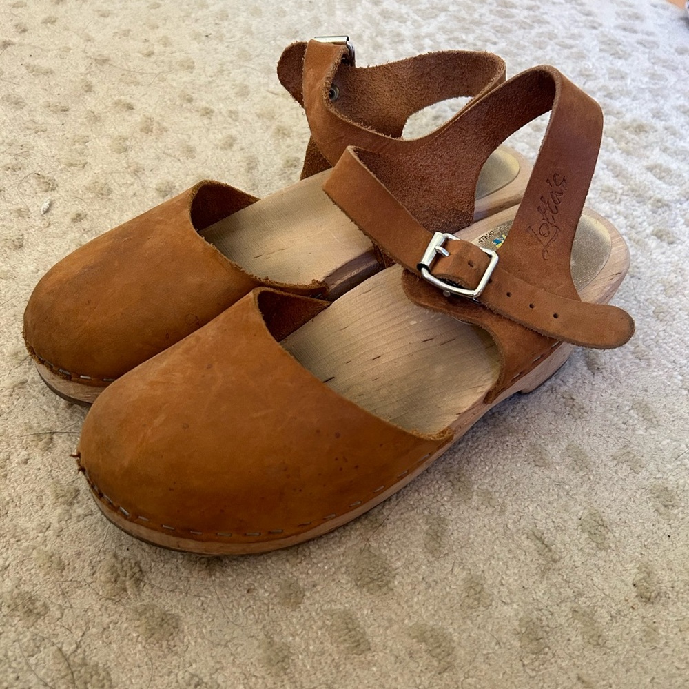 Lotta from Stockholm Low Wood Clogs size 6.5